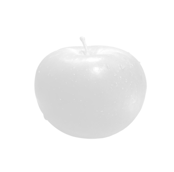 Image of a low contrast apple